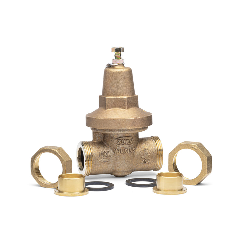 Zurn 3/4 in. Bronze Pressure Reducing Valve 1 in. 1 pc