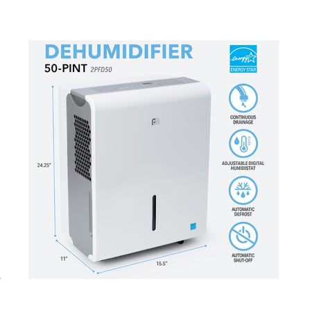 Perfect Aire 4500 sq ft 50 pt Dehumidifier