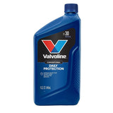 Valvoline 797978 Daily Protection Motor Oil, 30, 1 qt, Pack of 6