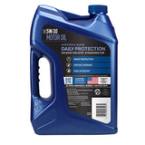 Valvoline Daily Protection 881159 Synthetic Blend Motor Oil, 5W-30, 5 qt, Jug, Pack of 3