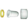 Green Leaf 3/4 in. FHT each X 3/8 in. D Barb Nylon Adapter 1 pk, Pack of 5