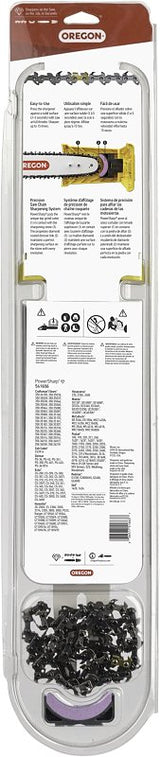 Oregon PowerSharp 541656 Conversion Kit, 56-Drive Link, 91PS Chain, 3/8 in TPI/Pitch