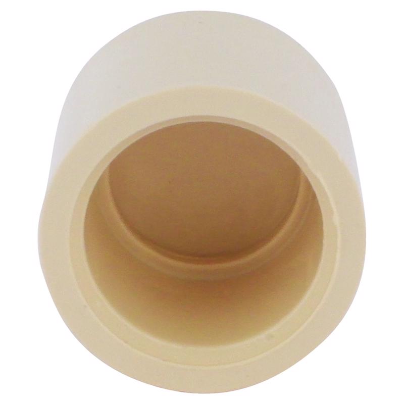 Charlotte Pipe FlowGuard 1/2 in. Hub CPVC Cap 1 pk, Pack of 25