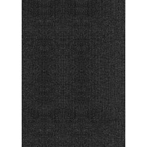Multy Home MT1000124 Rug, 50 ft L, 26 in W, Runner, Concord Pattern, Polypropylene Rug, Charcoal