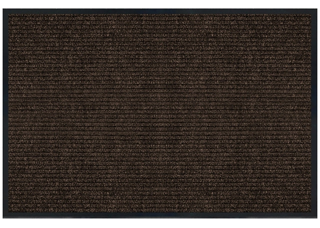 Multy Home Platinum 1005382 Utility Floor Mat, 3 ft L, 4 ft W, 1/4 in Thick, Polyester Rug, Charcoal