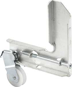 Prime-Line B 693 Adjustable Tension Assembly, 15/16 in Dia Roller, 9/32 in W Roller, Polyethylene Roller, Concave Roller