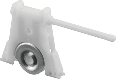 Prime-Line B 715 Adjustable Roller Assembly, 1-1/4 in Dia Roller, 5/16 in W Roller, Polyethylene Roller, Concave Roller