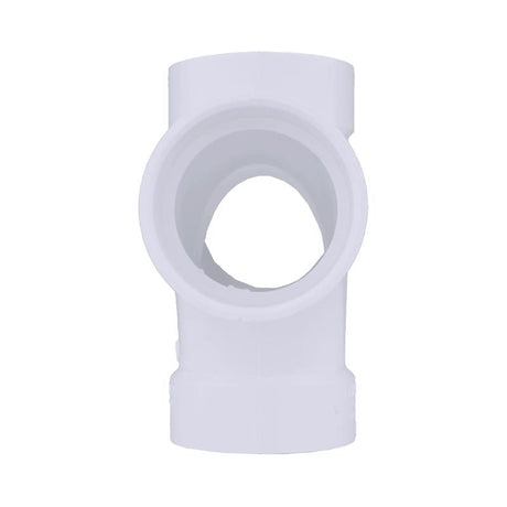 Charlotte Pipe Schedule 40 2 in. Hub X 2 in. D Hub PVC Double Sanitary Tee 1 pk