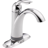 Delta Lahara Chrome Traditional Bathroom Faucet 4 in.