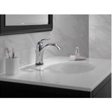 Delta Lahara Chrome Traditional Bathroom Faucet 4 in.