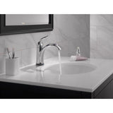 Delta Lahara Chrome Traditional Bathroom Faucet 4 in.