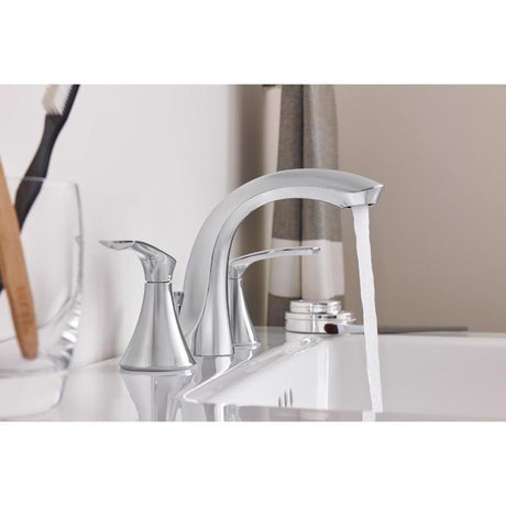Moen Darcy Chrome Contemporary Bathroom Faucet 8-16 in.