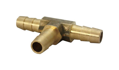 JMF Company Brass 5/16 in. D X 5/16 in. D Tee Connector 1 pk, Pack of 5