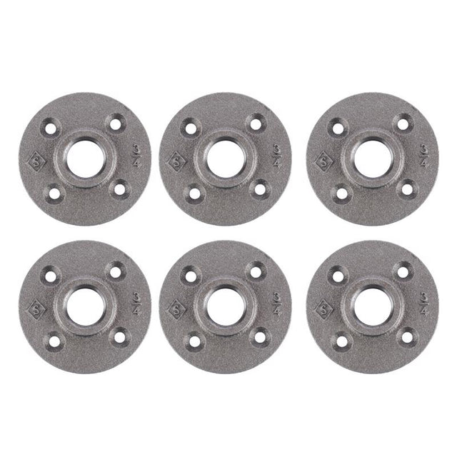 STZ Industries Pipe Decor Malleable Iron Flange 3/4 in.