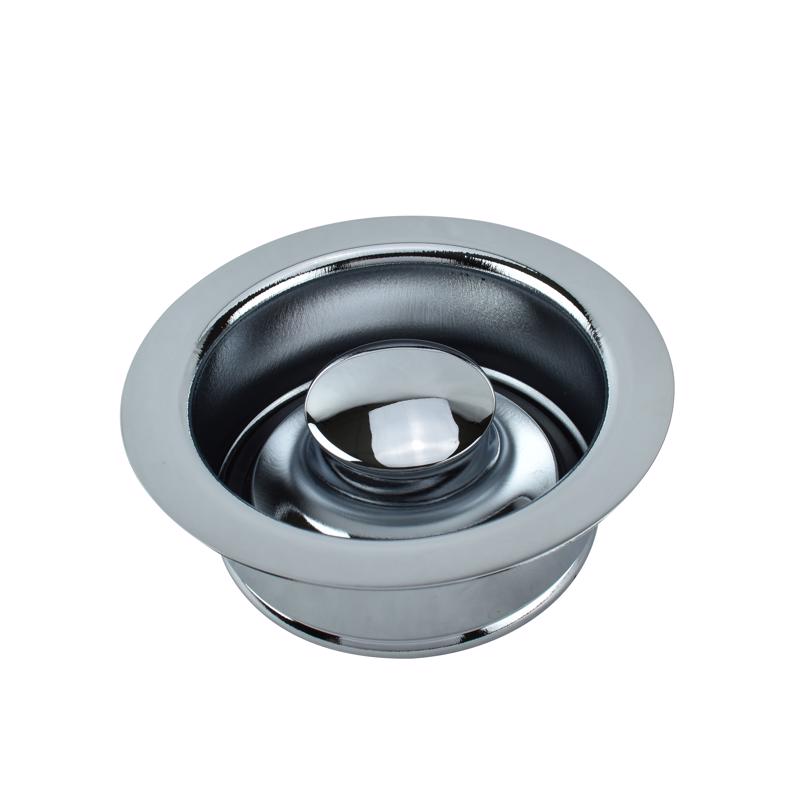Ace Garbage Disposal Sink Flange Chrome Plated Stainless Steel 3-1/2 in.