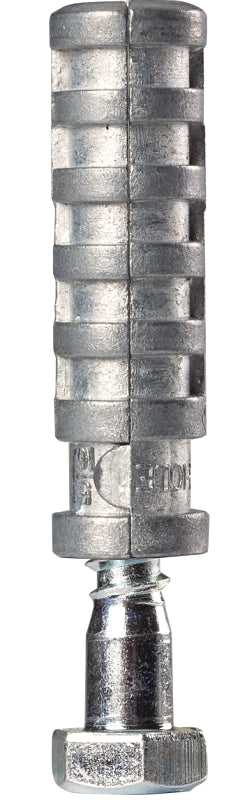 Cobra Anchors Lag Shield 252M Masonry Anchor, 220 lb, 1/4 in Screw, Zinc, 20/PK