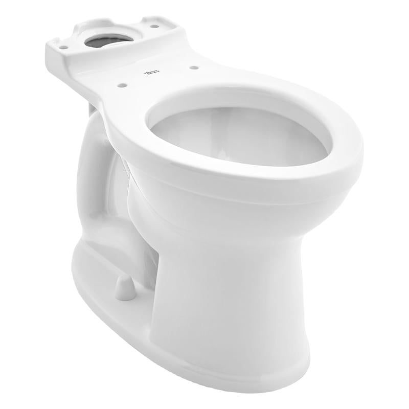 American Standard Champion Series 3395A001.020 Toilet Bowl, Elongated, 1.6 gpf Flush, 12 in Rough-In, Vitreous China