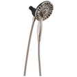 Delta Satin Nickel Stainless Steel 4 settings Showerhead Combo 1.75 gpm