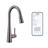 Moen Sleek One Handle Stainless Steel Motion Sensing Pull-Down Kitchen Faucet Smart