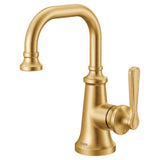 Moen Colinet Gold Modern Bathroom Faucet 4 in.