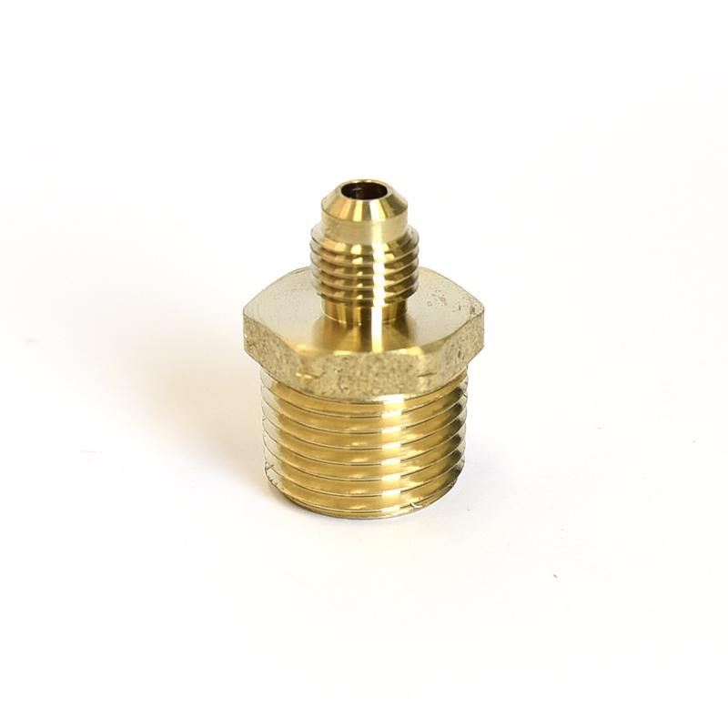 ATC 1/4 in. Flare X 1/2 in. D MPT Brass Adapter, Pack of 5