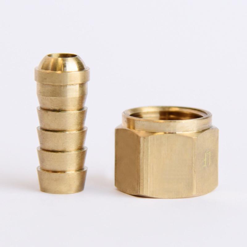 ATC Brass 3/8 in. D X 3/8 in. D Adapter 1 pk, Pack of 5