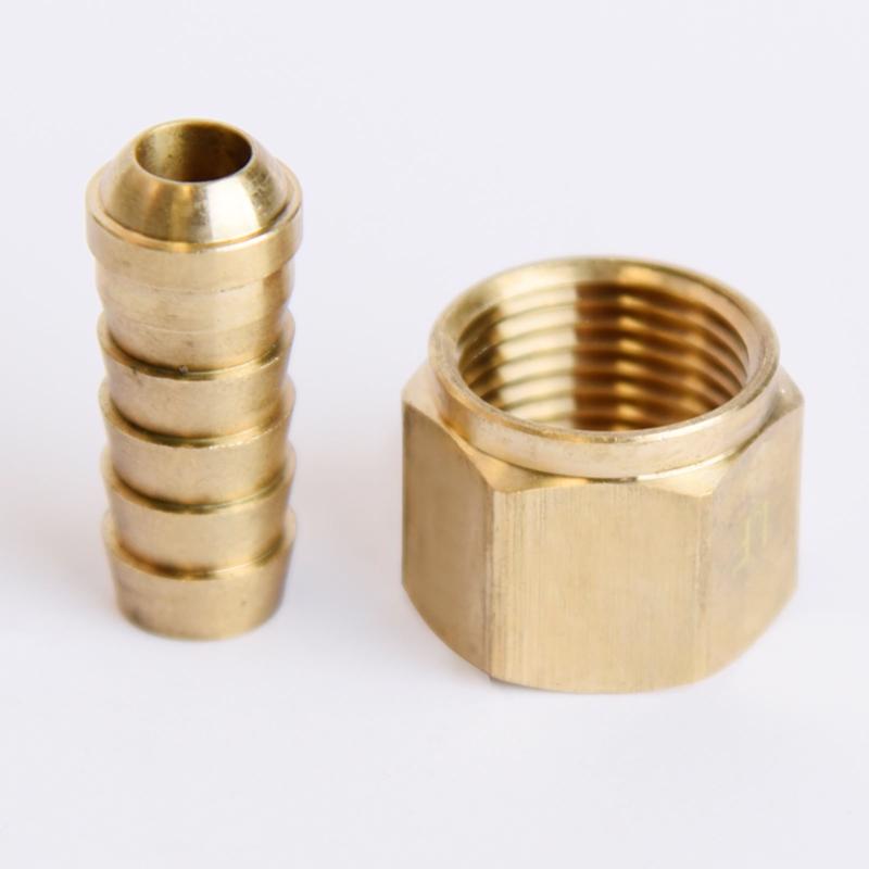 ATC Brass 3/8 in. D X 3/8 in. D Adapter 1 pk, Pack of 5