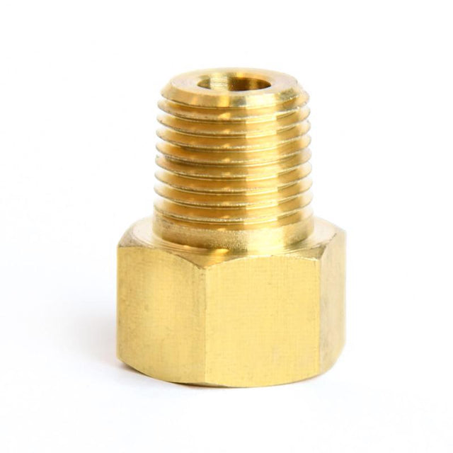 ATC 1/4 in. Flare X 1/8 in. D MPT Brass Inverted Flare Adapter, Pack of 5