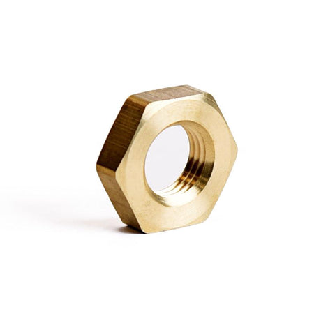 ATC Pipe Lock Nut 1/4 in. Yellow Brass 1 pc, Pack of 5