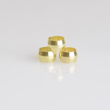 ATC 5/16 in. Compression X 5/16 in. D Compression Brass Sleeve, Pack of 5