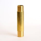 ATC 3/8 in. MPT X 3/8 in. D MPT Yellow Brass Nipple 3 in. L, Pack of 5