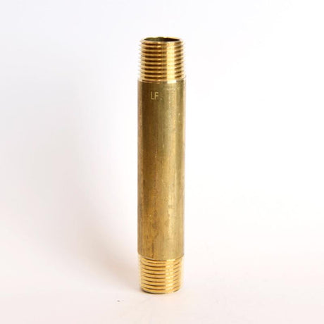 ATC 1/2 in. MPT X 1/2 in. D MPT Yellow Brass Nipple 4-1/2 in. L