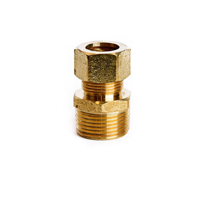 ATC 5/8 in. Compression X 3/4 in. D Male Brass Compression Connector, Pack of 5