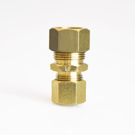 ATC 5/8 in. Compression X 1/2 in. D Compression Yellow Brass Union, Pack of 5