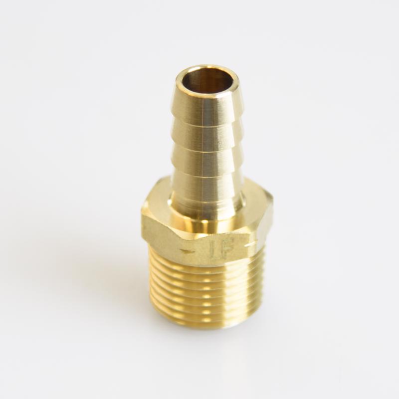 ATC Brass 3/8 in. D X 3/8 in. D Adapter 1 pk, Pack of 5