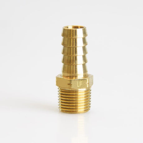 ATC Brass 1/2 in. D X 3/8 in. D Adapter 1 pk, Pack of 5