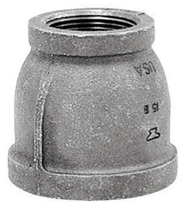 Anvil 2 in. FPT X 1-1/4 in. D FPT Black Malleable Iron Reducing Coupling