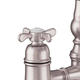 Moen Weymouth Two Handle Stainless Steel Pull-Down Kitchen Faucet