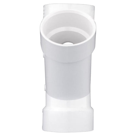 Charlotte Pipe Schedule 40 3 in. Hub X 3 in. D Hub PVC Double Wye 1 pk