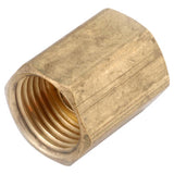 Anderson Metals 3/8 in. Inverted Flare in. Brass Union, Pack of 5