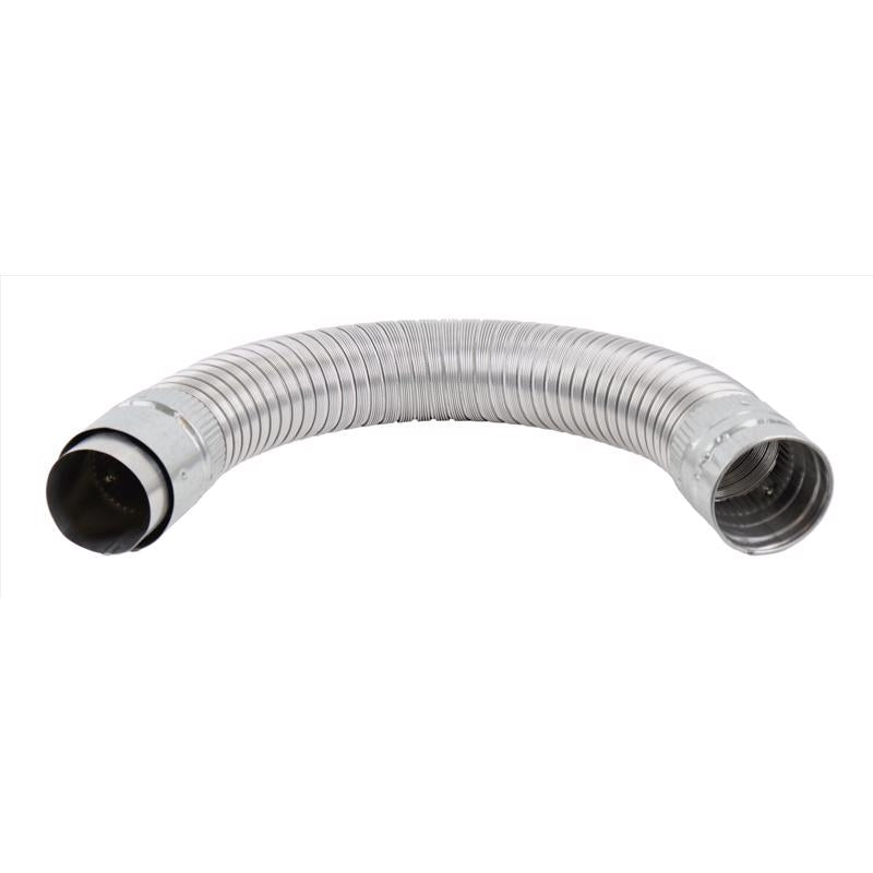 Selkirk 3 in. D X 60 in. L Aluminum/Galvanized Steel Gas Vent Connector