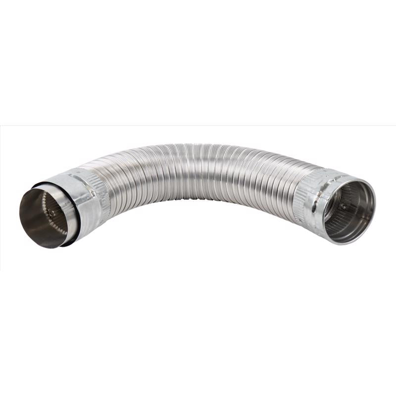 Selkirk 4 in. D X 42 in. L Aluminum/Galvanized Steel Gas Vent Connector