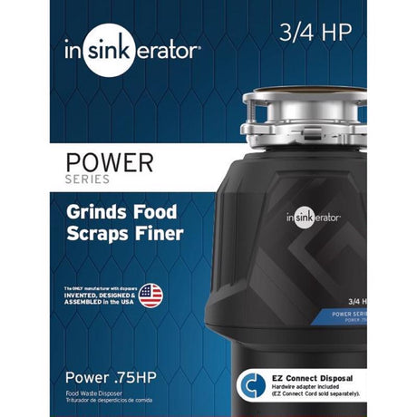 InSinkErator Power Series 3/4 HP Continuous Feed Garbage Disposal