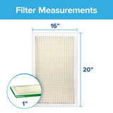 Filtrete 16 in. W X 20 in. H X 1 in. D Polypropylene 700 MPR Pleated Air Filter 1 pk, Pack of 4