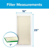 Filtrete 16 in. W X 25 in. H X 1 in. D Polypropylene 700 MPR Pleated Air Filter 1 pk, Pack of 4