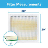 Filtrete 20 in. W X 20 in. H X 1 in. D Polypropylene 700 MPR Pleated Air Filter 1 pk, Pack of 4