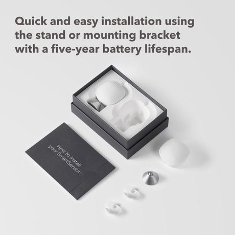 Ecobee Heating and Cooling Touch Screen Smart-Enabled Thermostat Sensor
