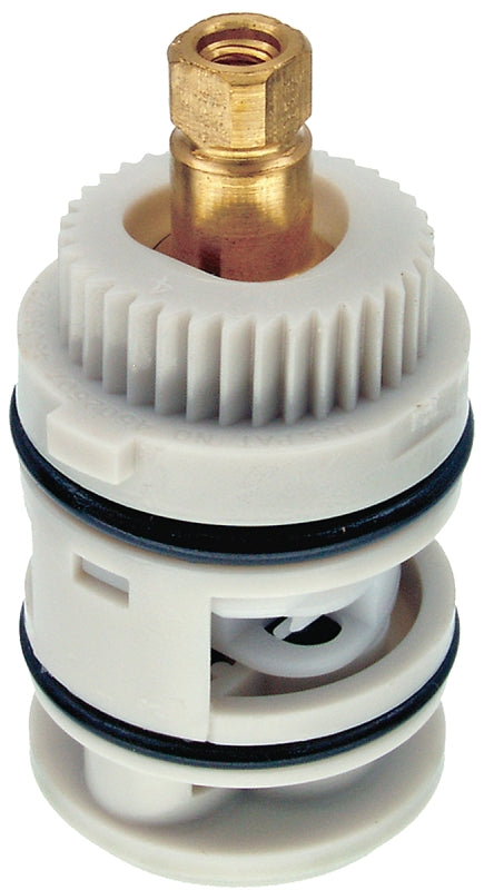 Danco 88197 Faucet Cartridge, 1-7/32 in Dia, For: Valley Single Handle Kitchen and Bathroom Faucets, Brass/Plastic