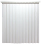 Simple Spaces MBV-78X84-V3L Window Blind, 84 in L, 78 in W, Vinyl, White, Pack of 2