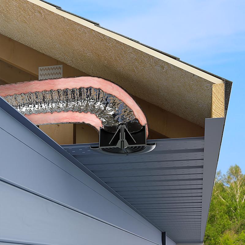 Imperial R8.0 25 ft. L X 12 in. D Silver Poly Duct